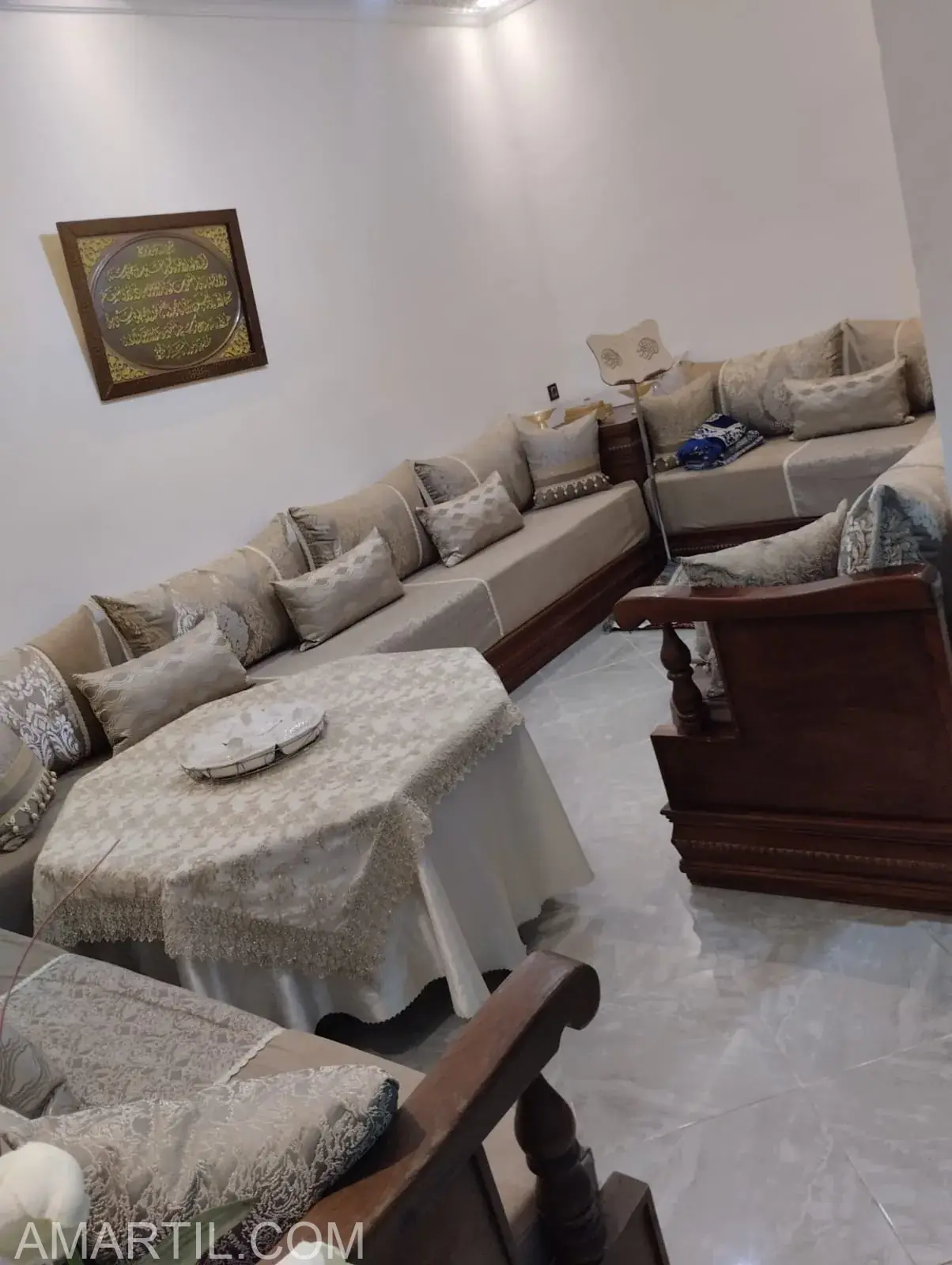 شقة مفروشة للبيع في مارتيل الطابق الأول، 3 غرف نوم