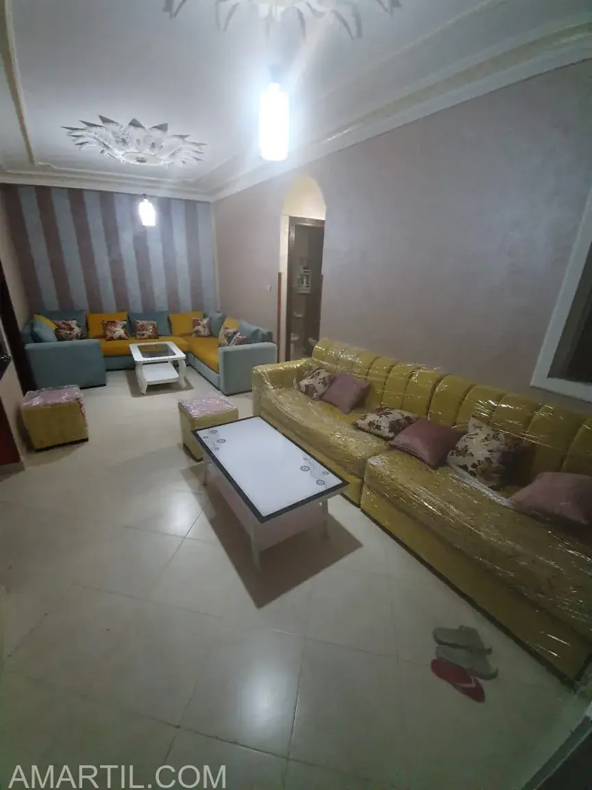 شقة مفروشة للايجار في مارتيل الطابق الثاني، غرفة نوم واحدة، غرفتي معيشة