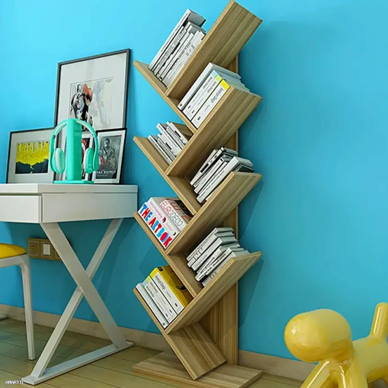 Bibliothèque Arbre : Élégance et Organisation