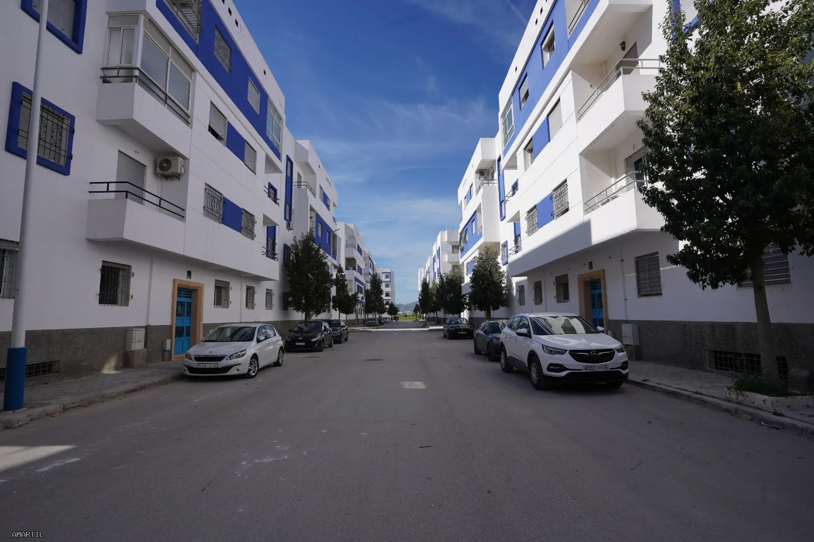 Location mensuelle d’un appartement à Martil. 