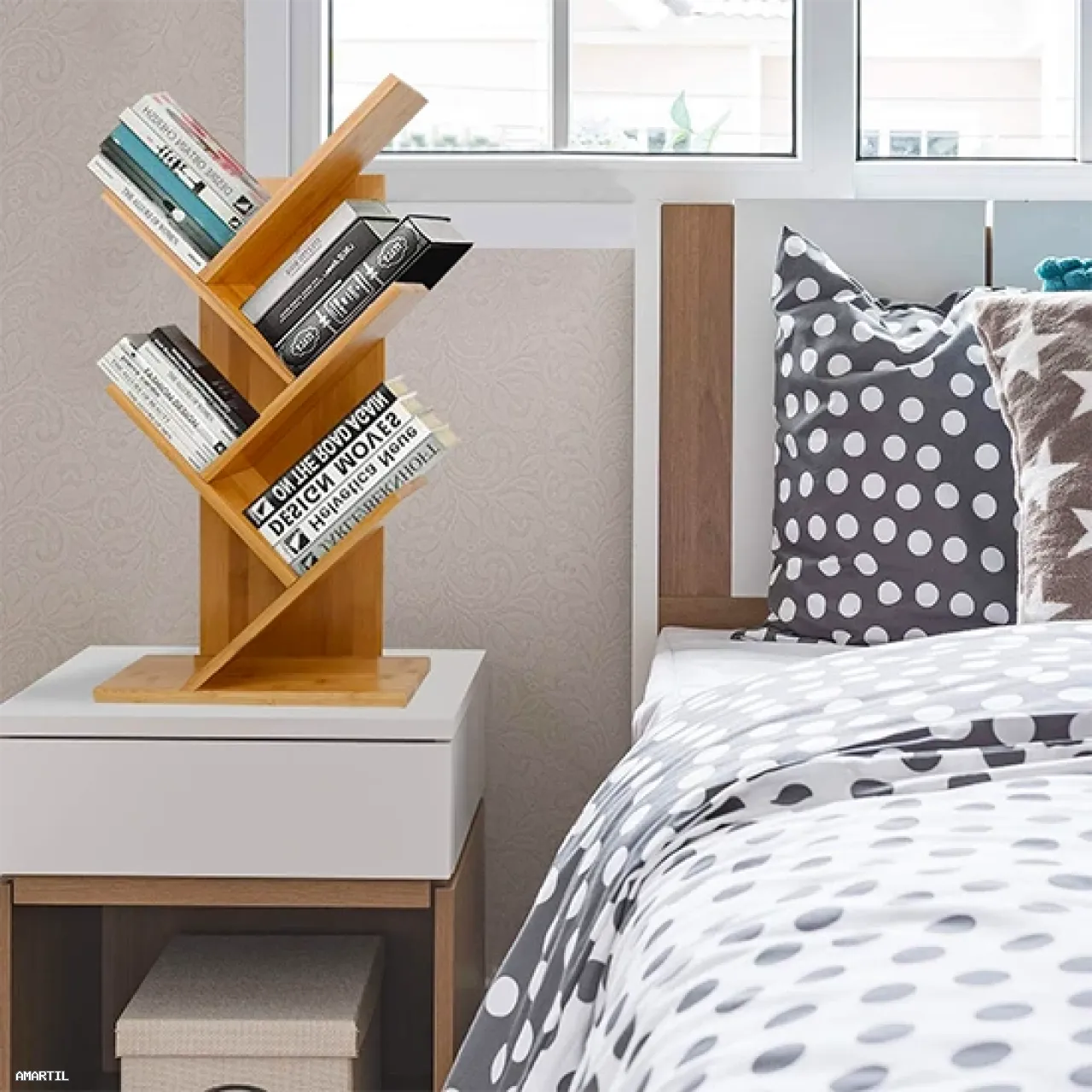Bibliothèque Arbre : Élégance et Organisation