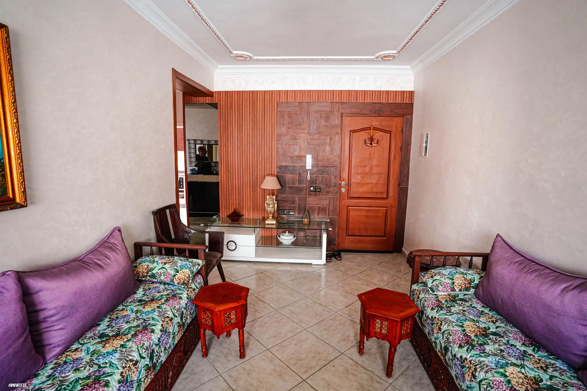 Appartement à louer à la nuitée 2 chambre à martil 2ème étage