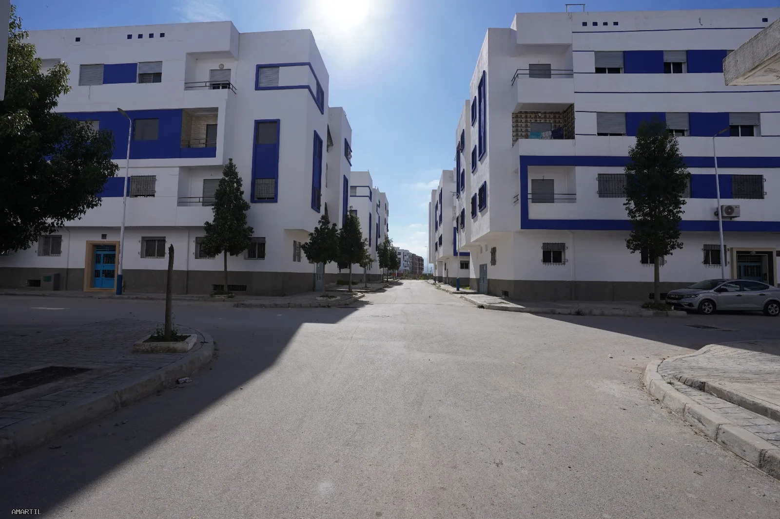 Location mensuelle d’un appartement à Martil. 