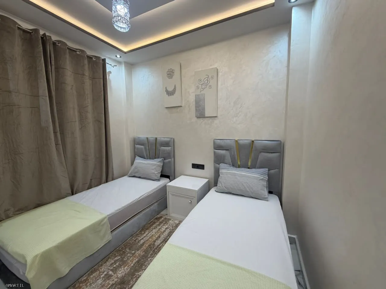 Bel appart. à louer avec 2 chambre, salon, 2 SDB