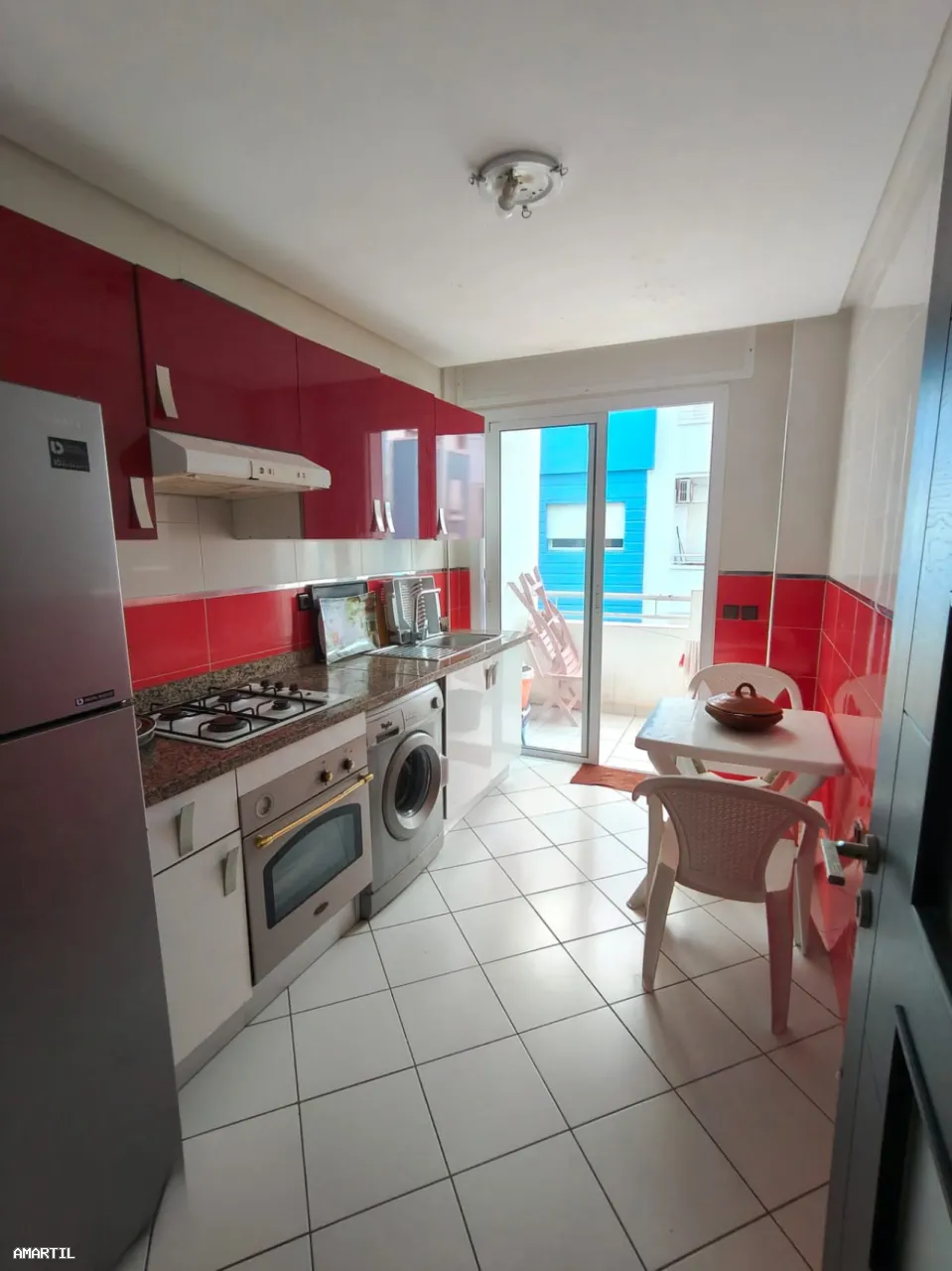 Bel appartement à louer à martil avec piscine 