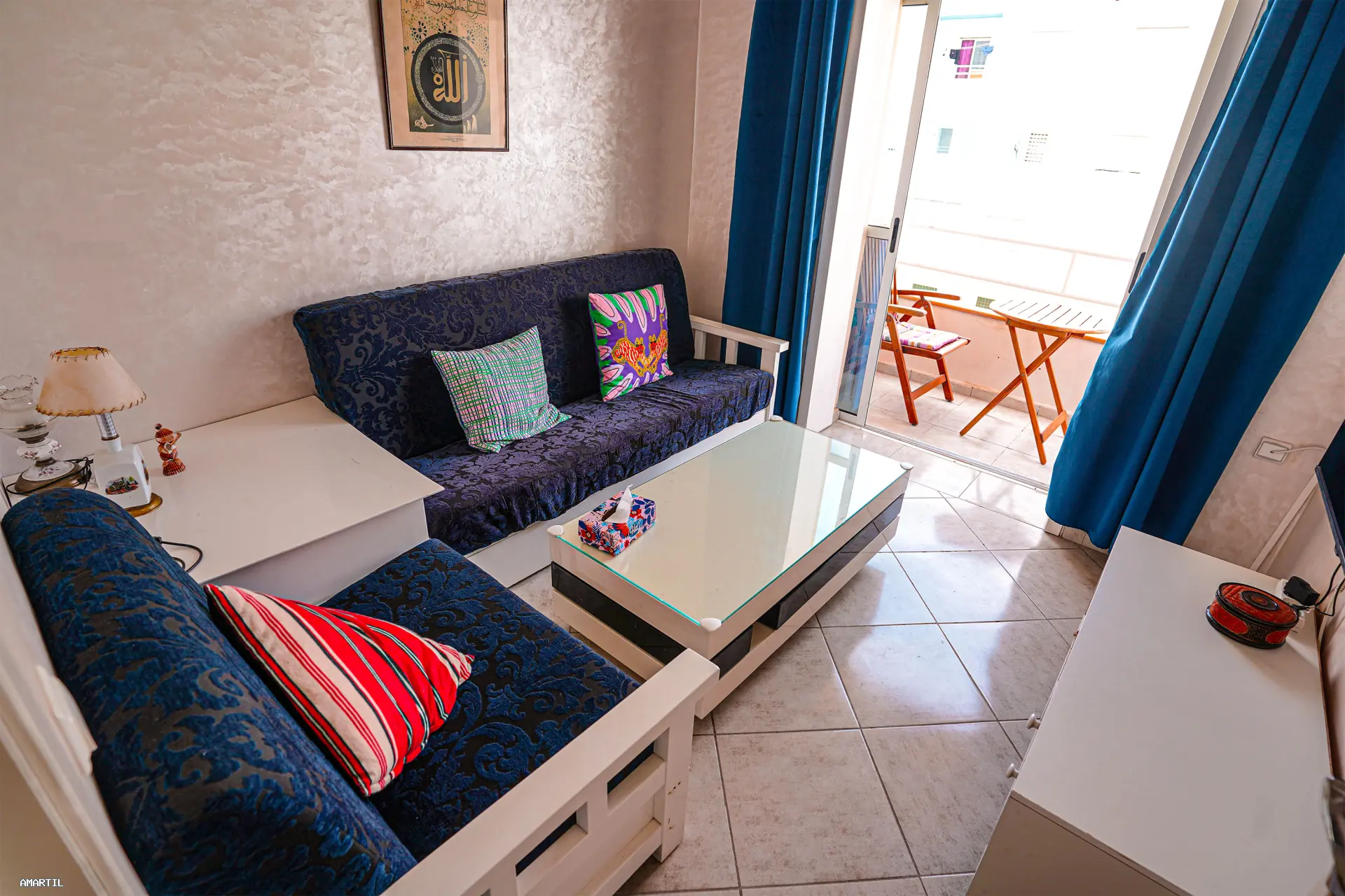 Appartement à louer à la nuitée 2 chambre à martil
