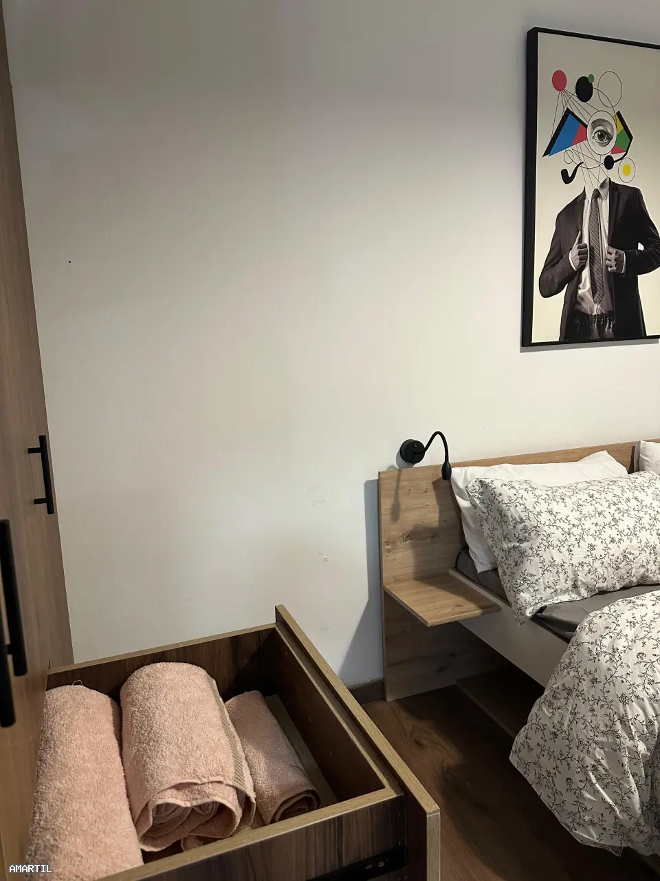 Appartement à louer pour vacence avec 1ch et salon