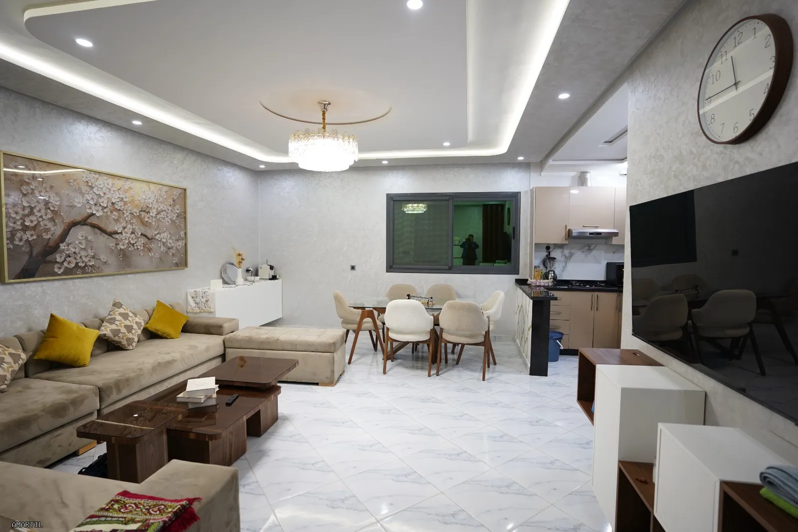 Appartement moderne à louer, wifi et climatisé  