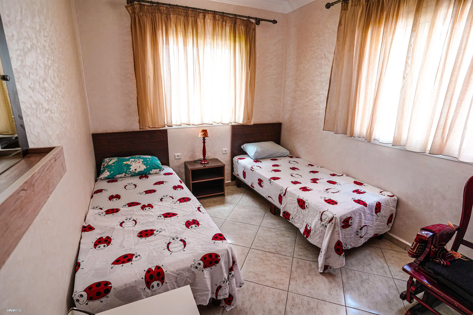 Appartement à louer à la nuitée 2 chambre à martil