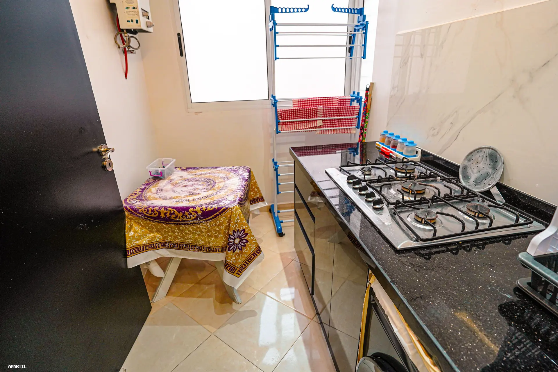 Bel appartement à louer à Martil  2 chambres et salon, au 2ᵉ étage