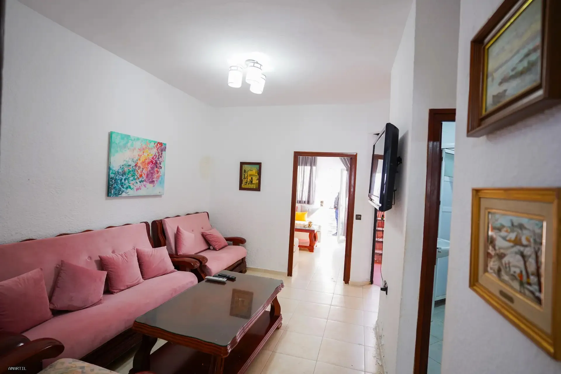 bel appartement à vendre à miramar 2 salon 1ch