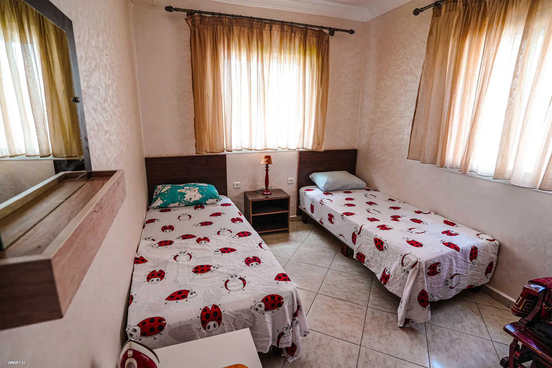 Appartement à louer à la nuitée 2 chambre à martil 2ème étage