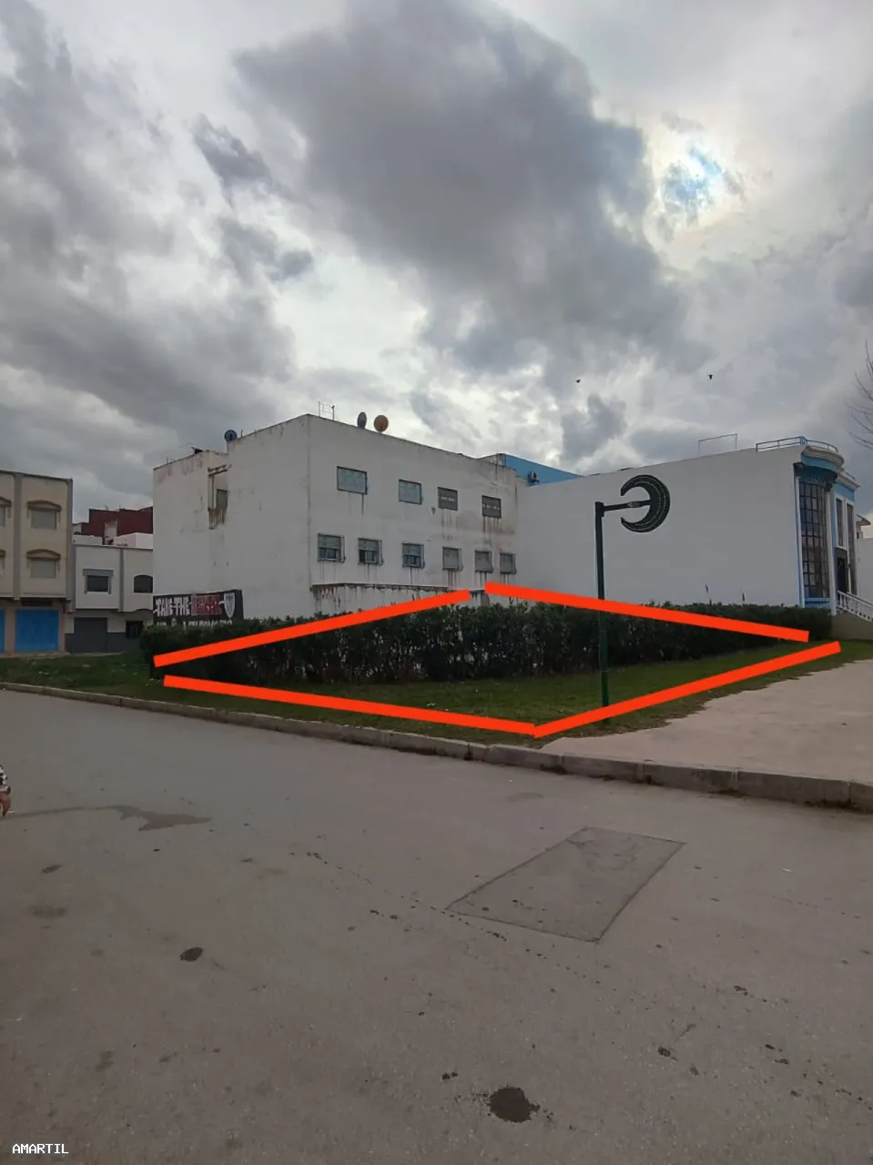 Terrain à vendre à Martil ,190 m² ,Deux façades