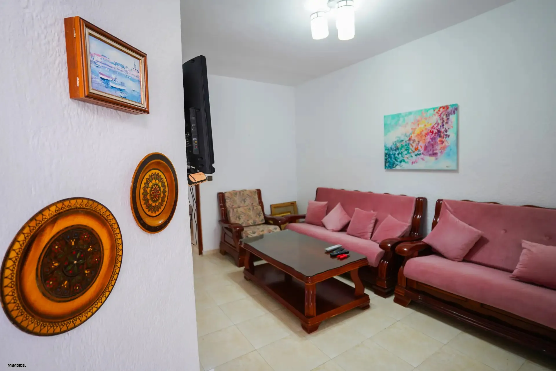 bel appartement à vendre à miramar 2 salon 1ch