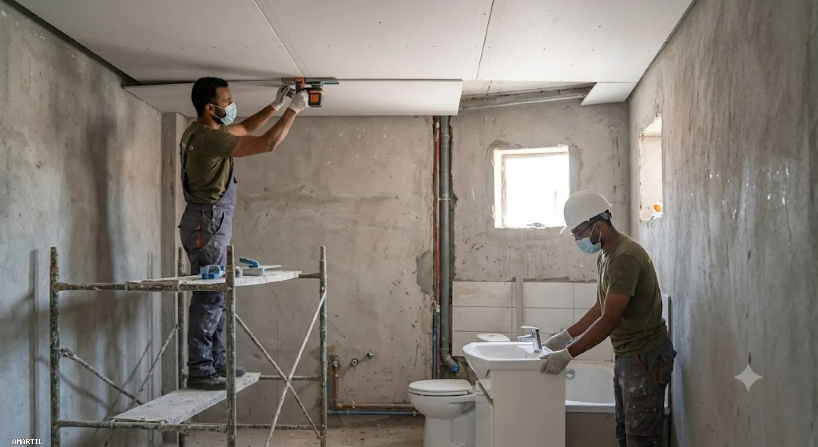Amartil: Réparation & Construction de bâtiments professionnels avec énovation