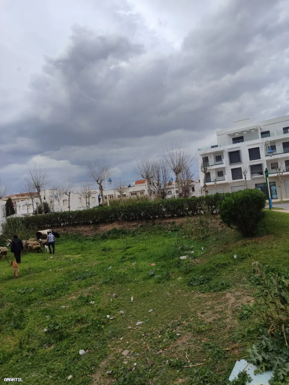 Terrain à vendre à Martil ,190 m² ,Deux façades