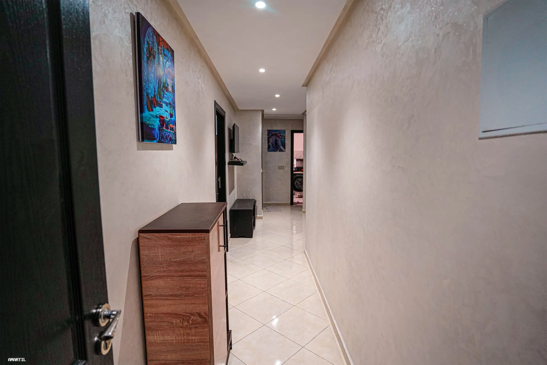 Bel appartement à louer à Martil  2 chambres et salon, au 2ᵉ étage