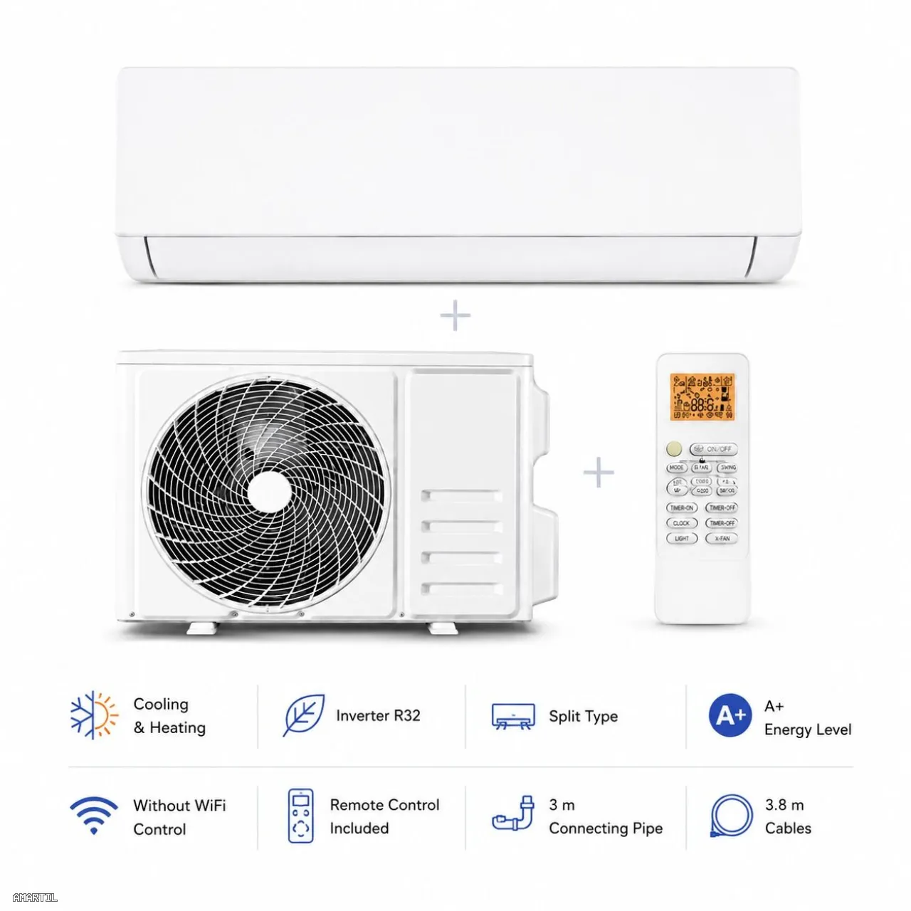 Climatiseur ELEXIA CLIM ELX-ACS952 12000BTU ELEXIA