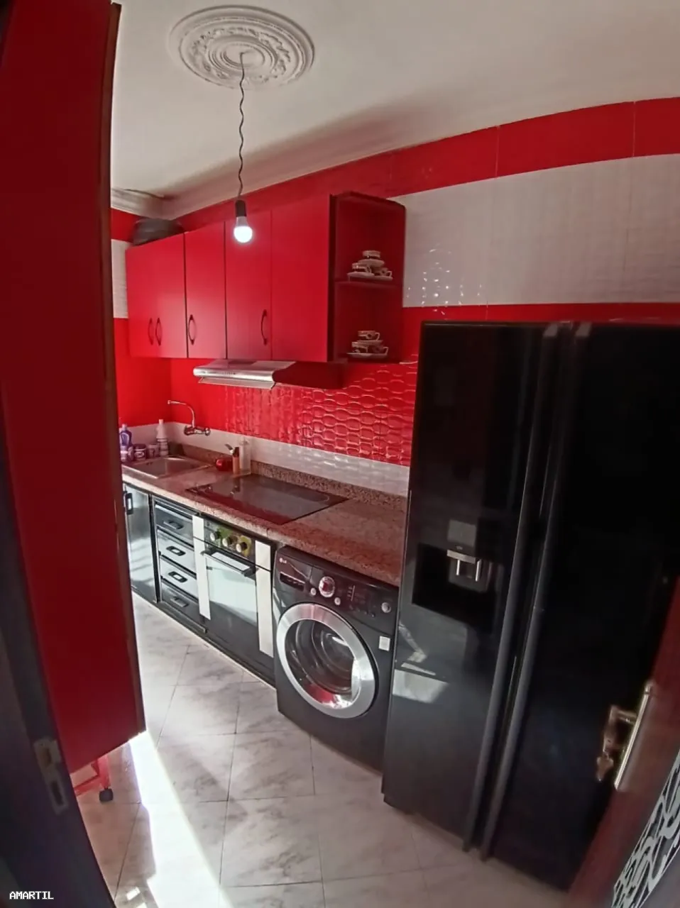 appartement à louer à martil avec 2ch et salon
