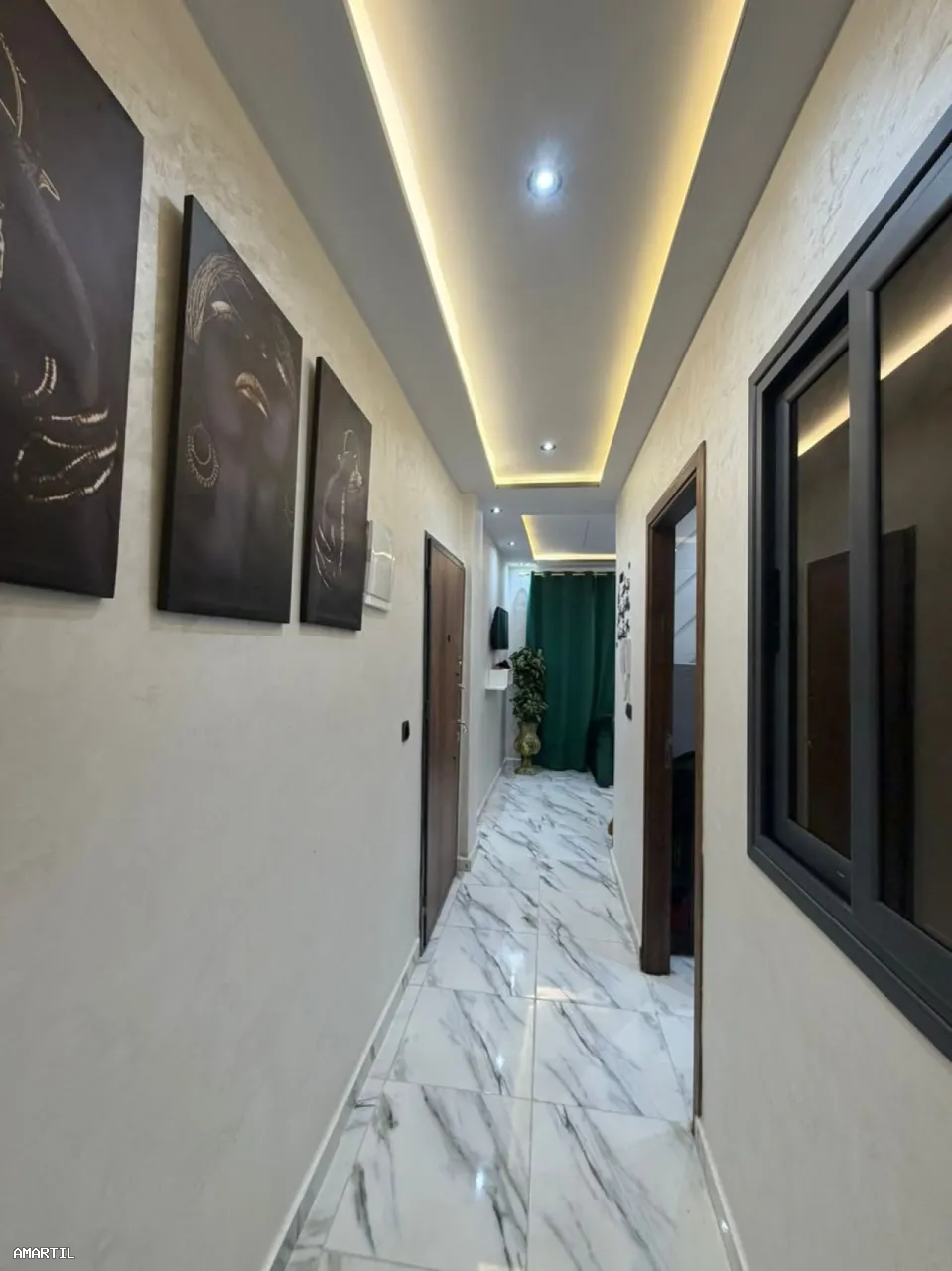 Bel appart. à louer avec 2 chambre, salon, 2 SDB