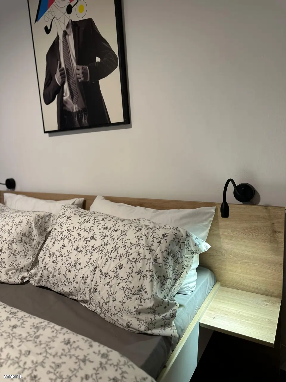Appartement à louer pour vacence avec 1ch et salon