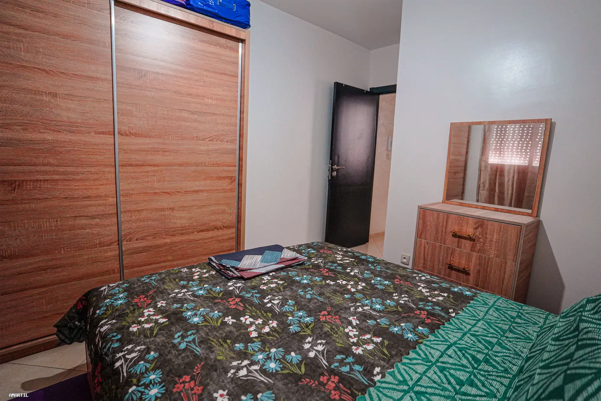 Bel appartement à louer à Martil  2 chambres et salon, au 2ᵉ étage
