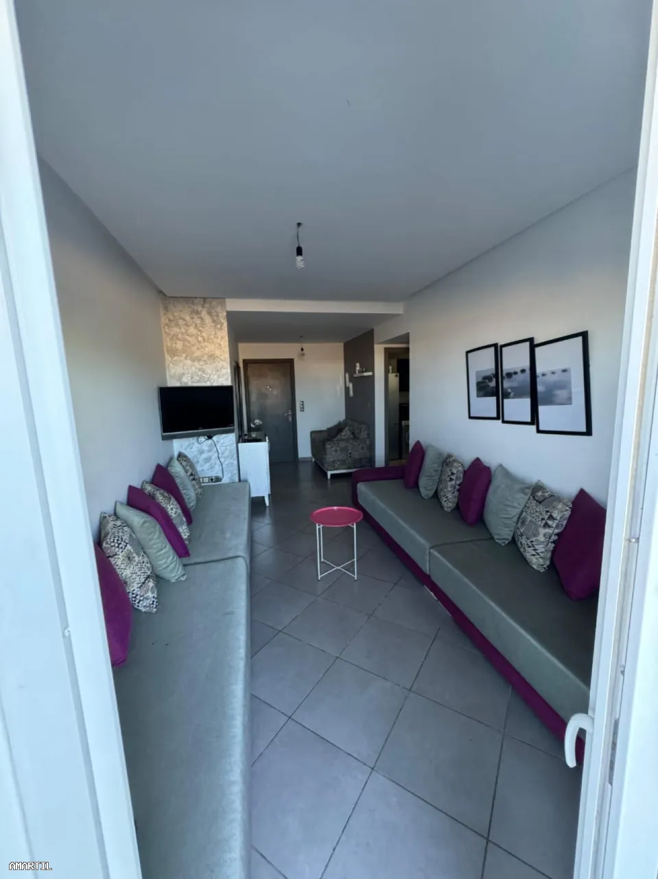 appartement parfait à vendre à cabo negro Rez-de-chaussée salon chambre balcon 