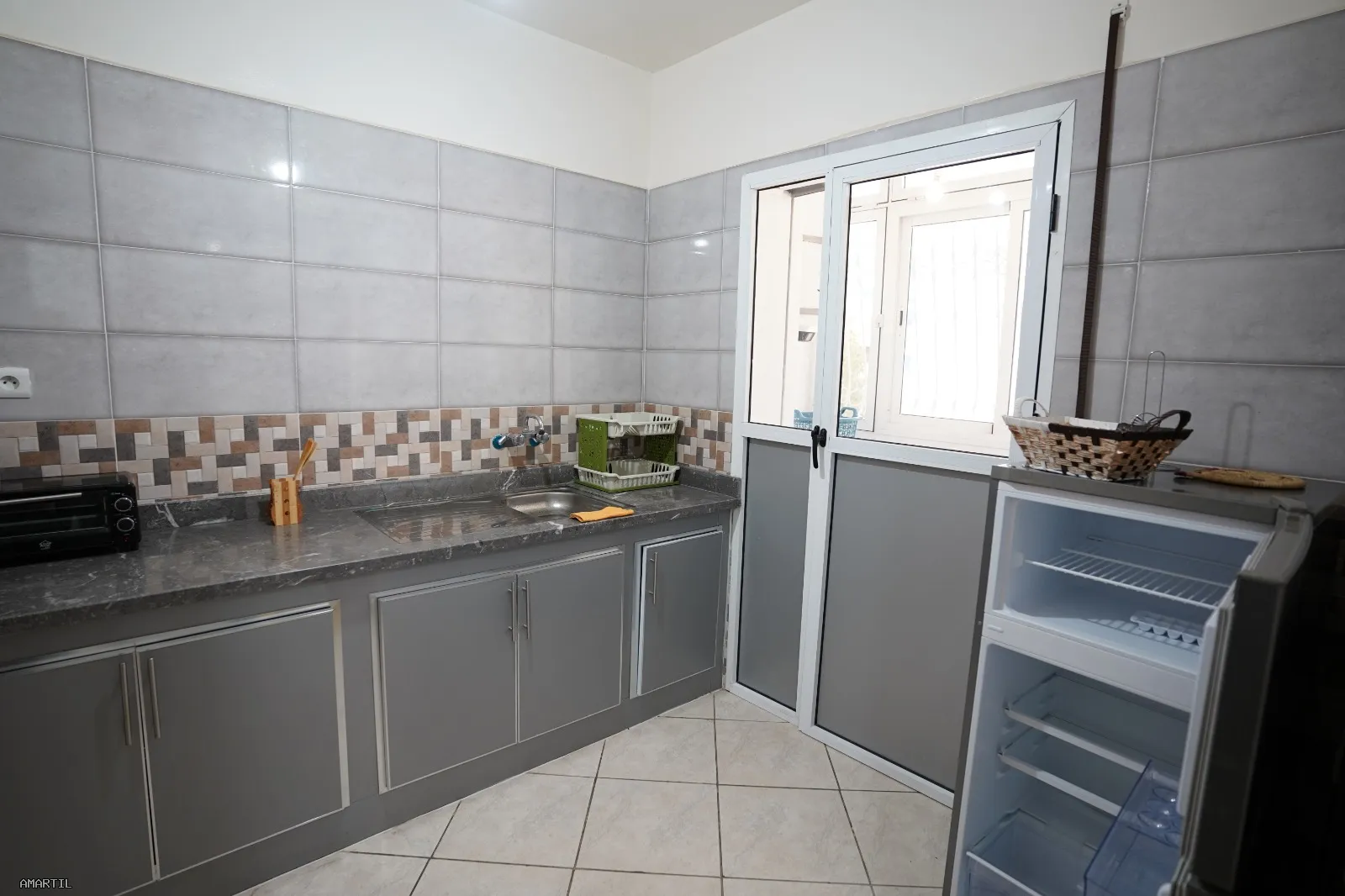 Location mensuelle d’un appartement à Martil. 
