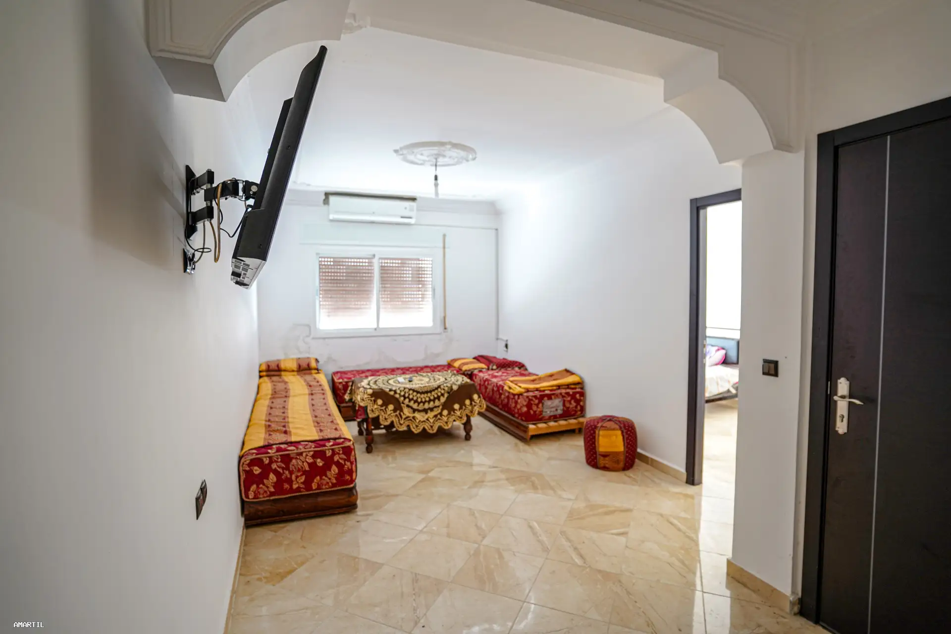 Apartment for sale in Martil 2 bedrooms with air conditioning close to the beach