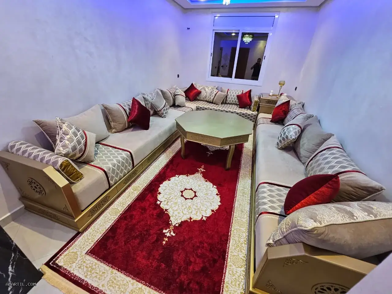 Apartment for rent in Martil 2 bedrooms and 2 living rooms on the 2nd floor