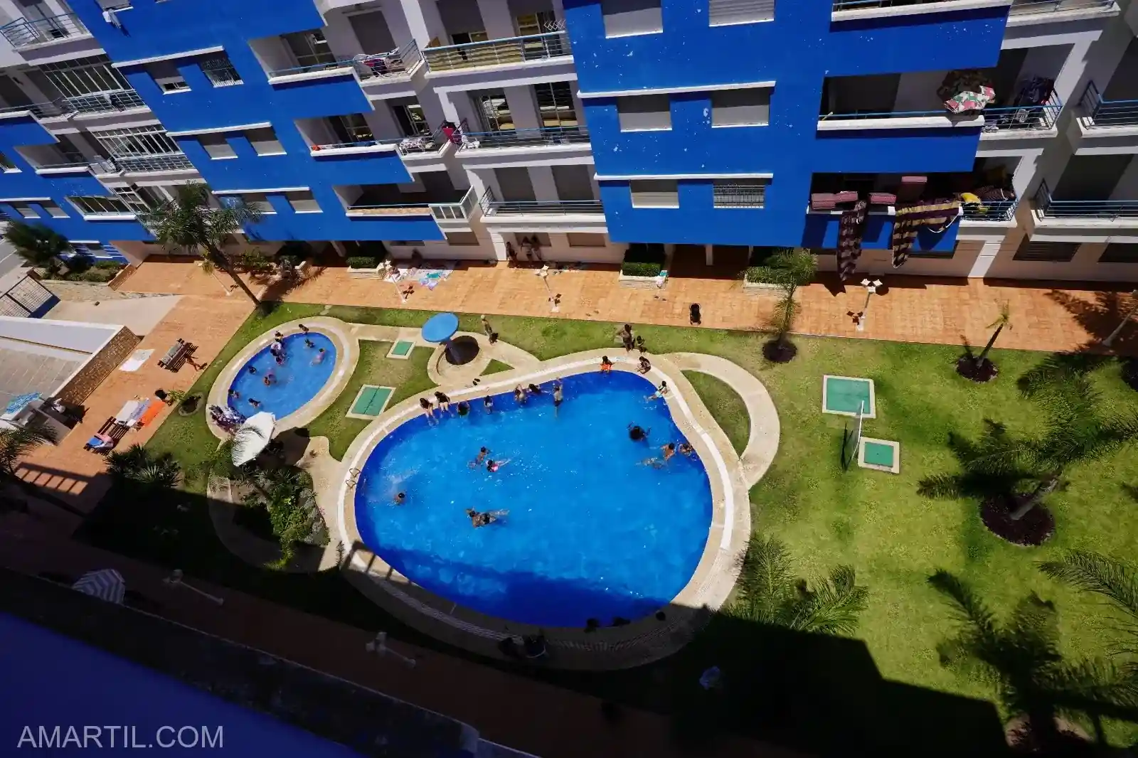 appartement à louer à martil 2 chambre salon la pescine، wifi ، 80 mètres Rez-de-chaussée