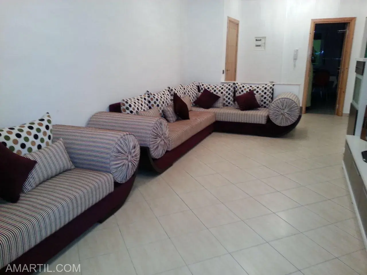 Apartamento de alto nivel en venta en una residencia cerrada en Martil, de 83 m²