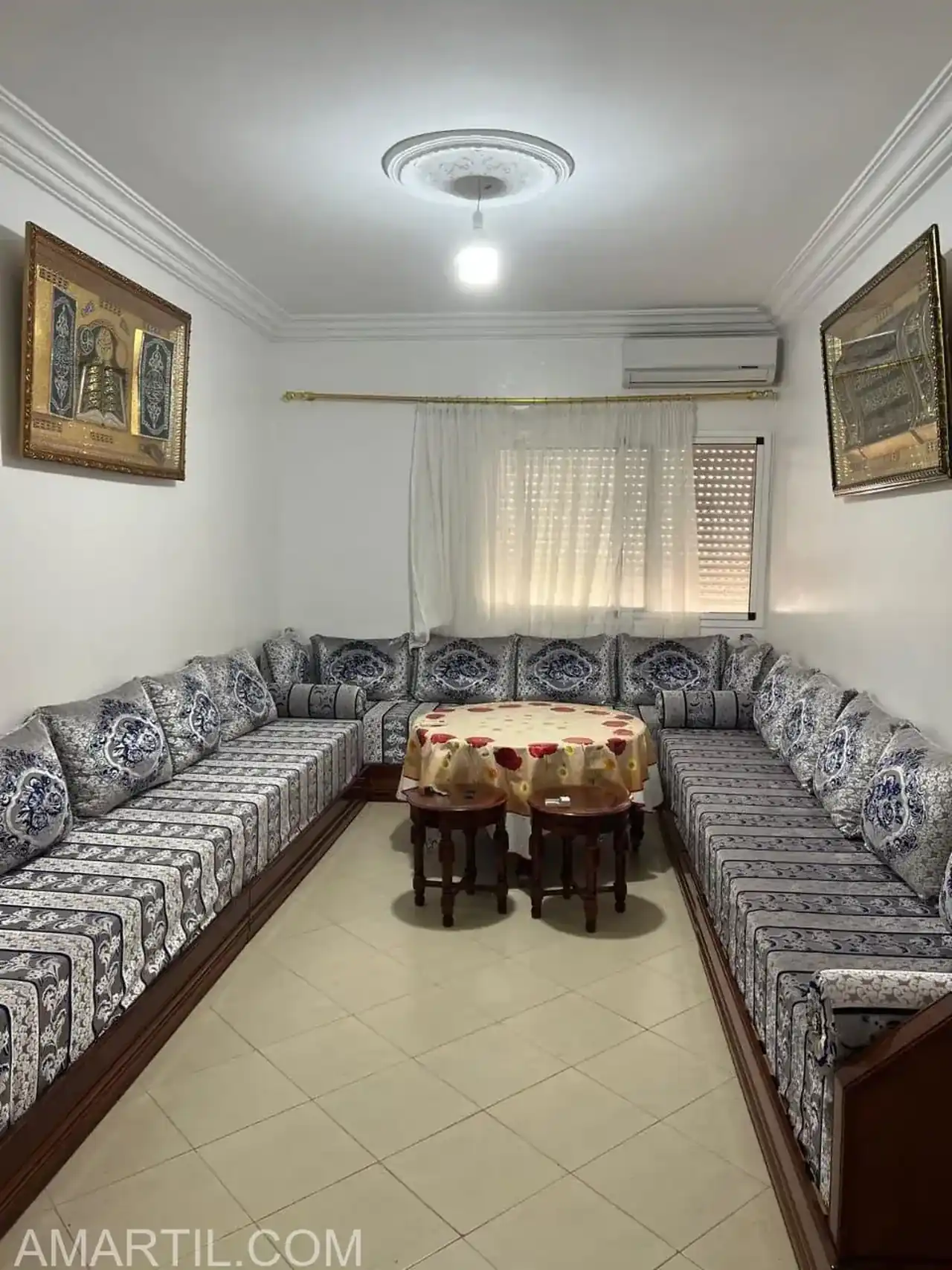 apartamento en martil en riad soufia 2 dormitorio salón 2 balcón 58 metros 3er piso