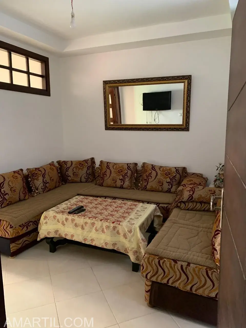 appartement à vendre à martil 2 chambre salon balcon Deux façades à 2 ème étage 60 mètres