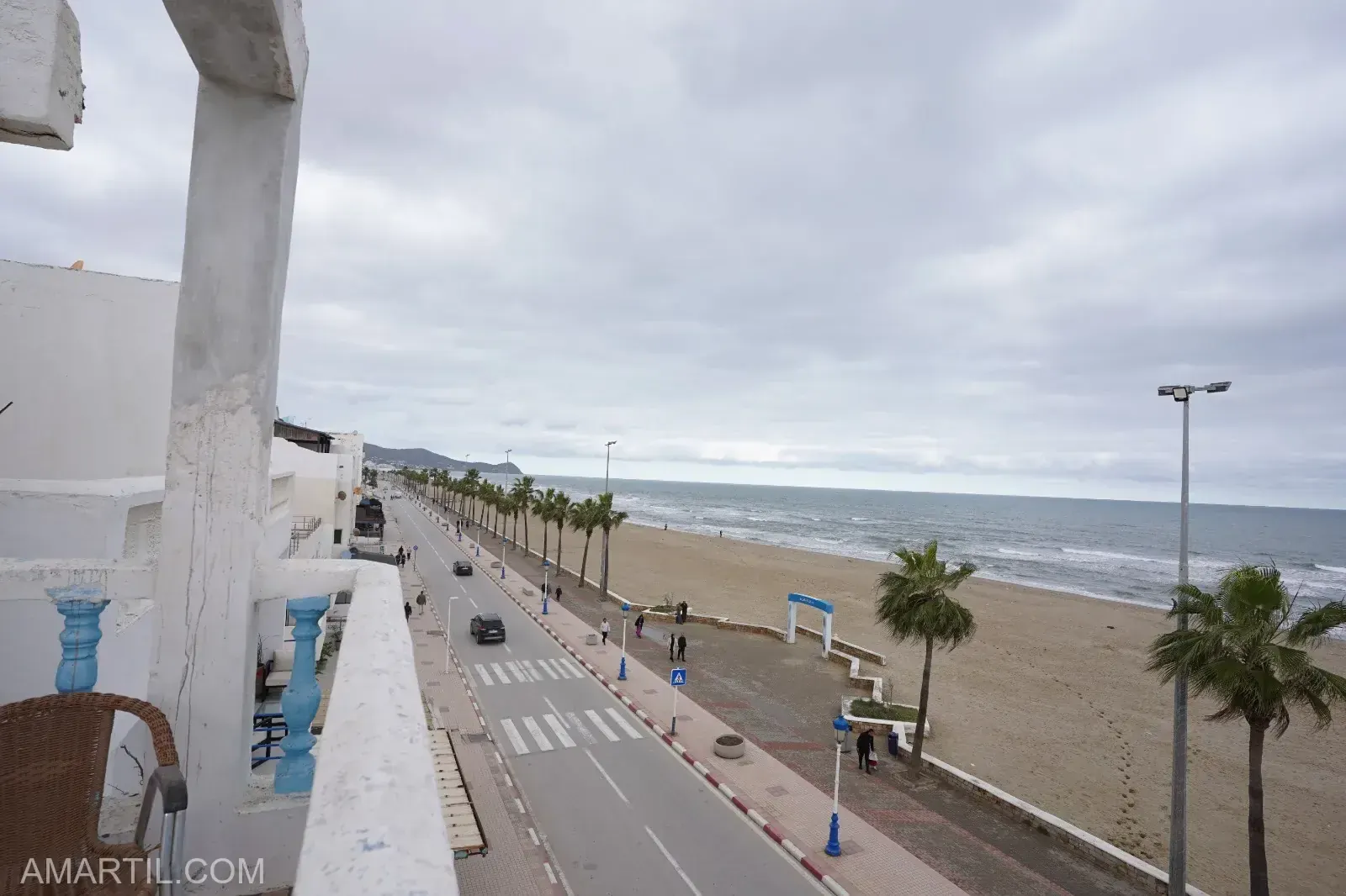 Appartement élégant à louer à la corniche de Martil, avec 2 chambres et un salon