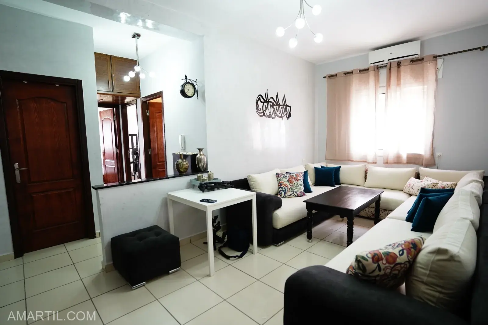 bonito apartamento en venta en martil en residence lbayt laatik 2 dormitorio  salón Planta baja 60 metros