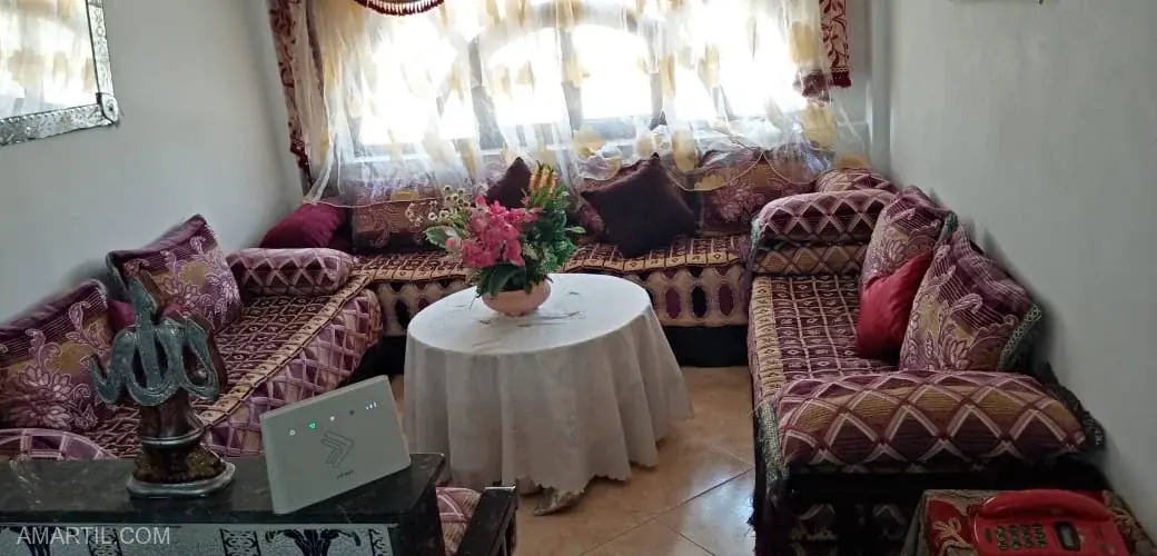 APPARTEMENT À LOUER À MARTIL à lhoumma jdeda CHAMBRE 2 SALON balcon 1ère étage