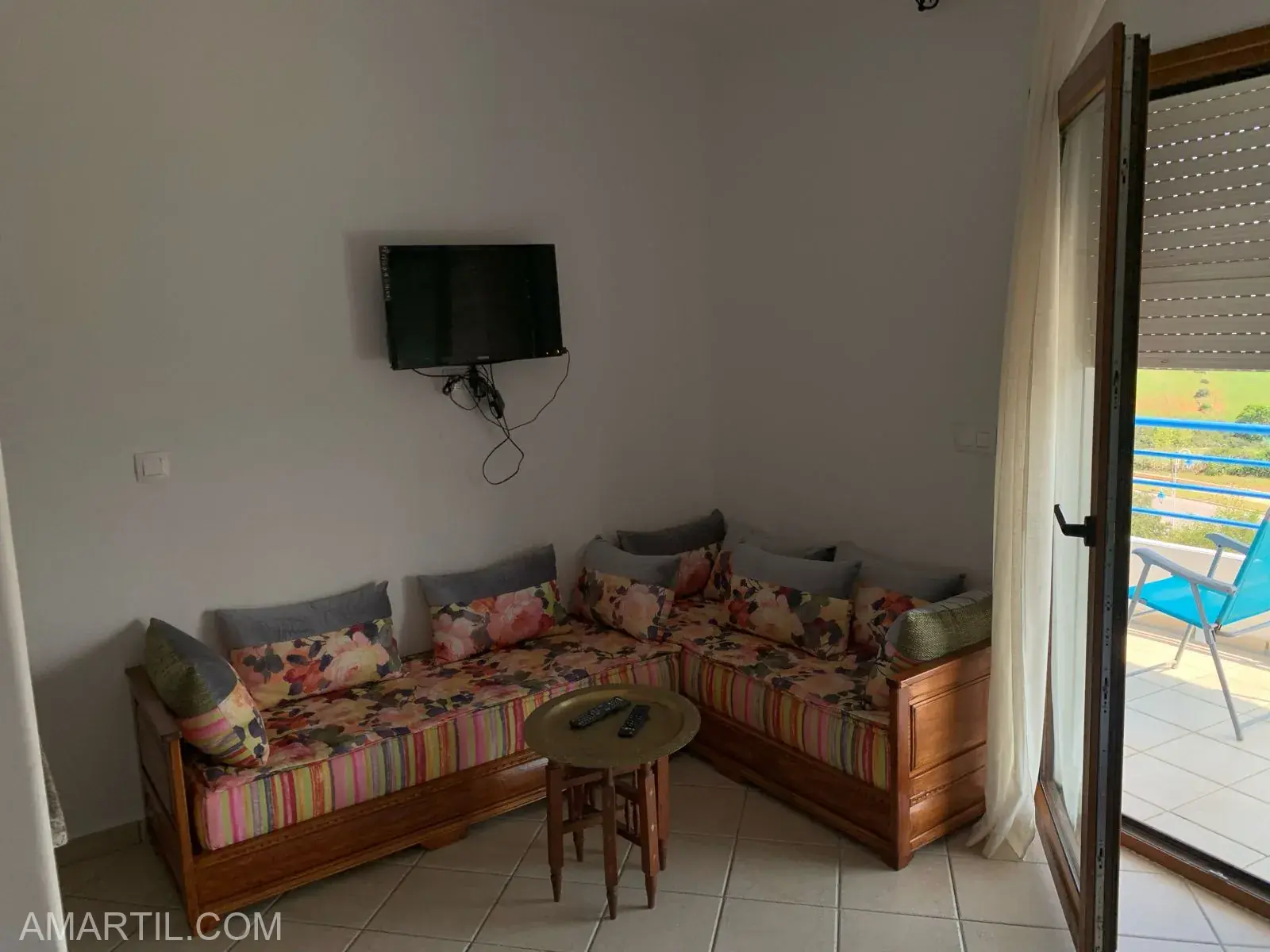 belle appartement à louer à cabo negro chambre balcon Cuisine équipée