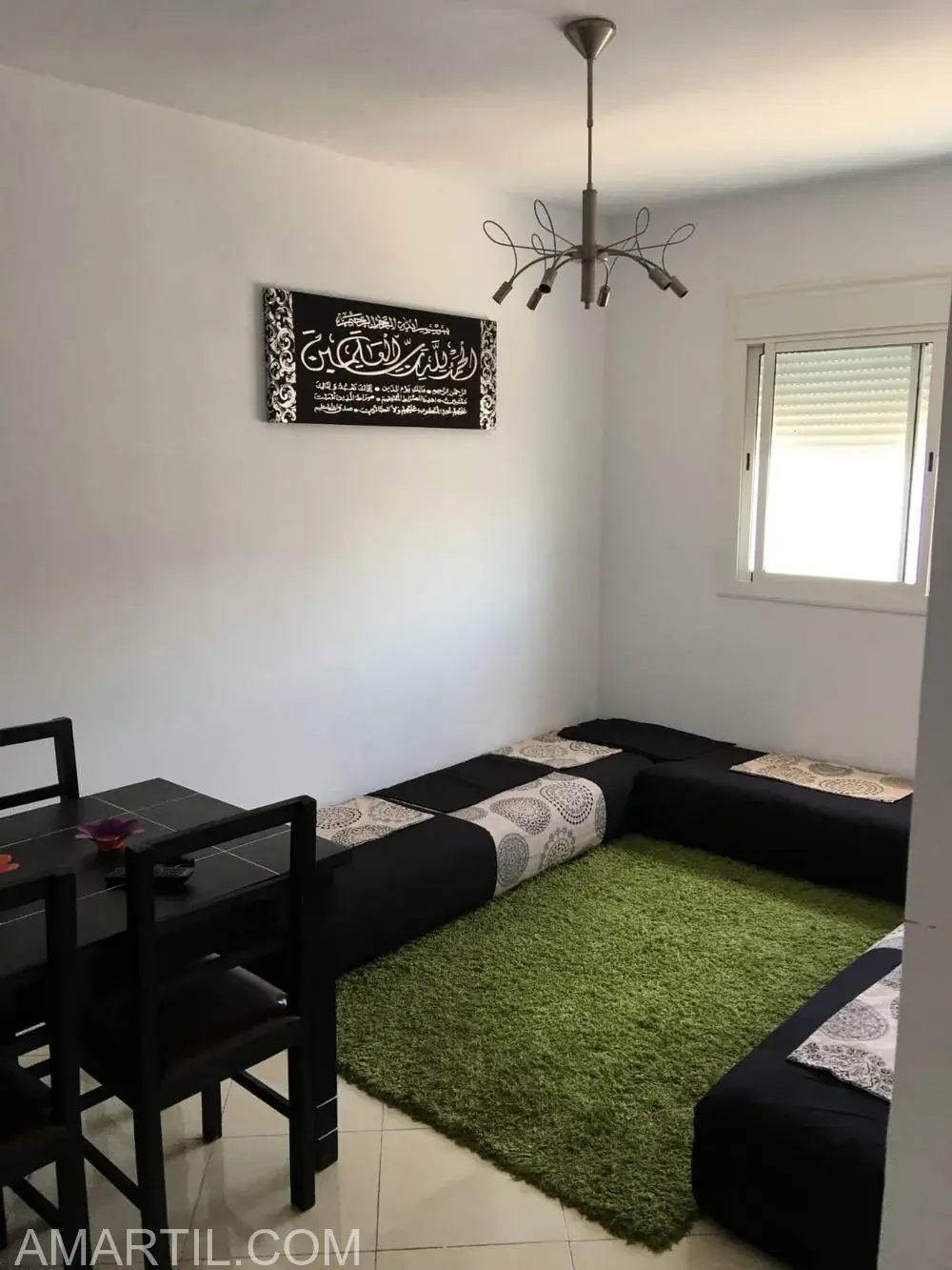 Appartemen à louer à martil  2 chambre salon balcon 60 mètres à 3ème étage