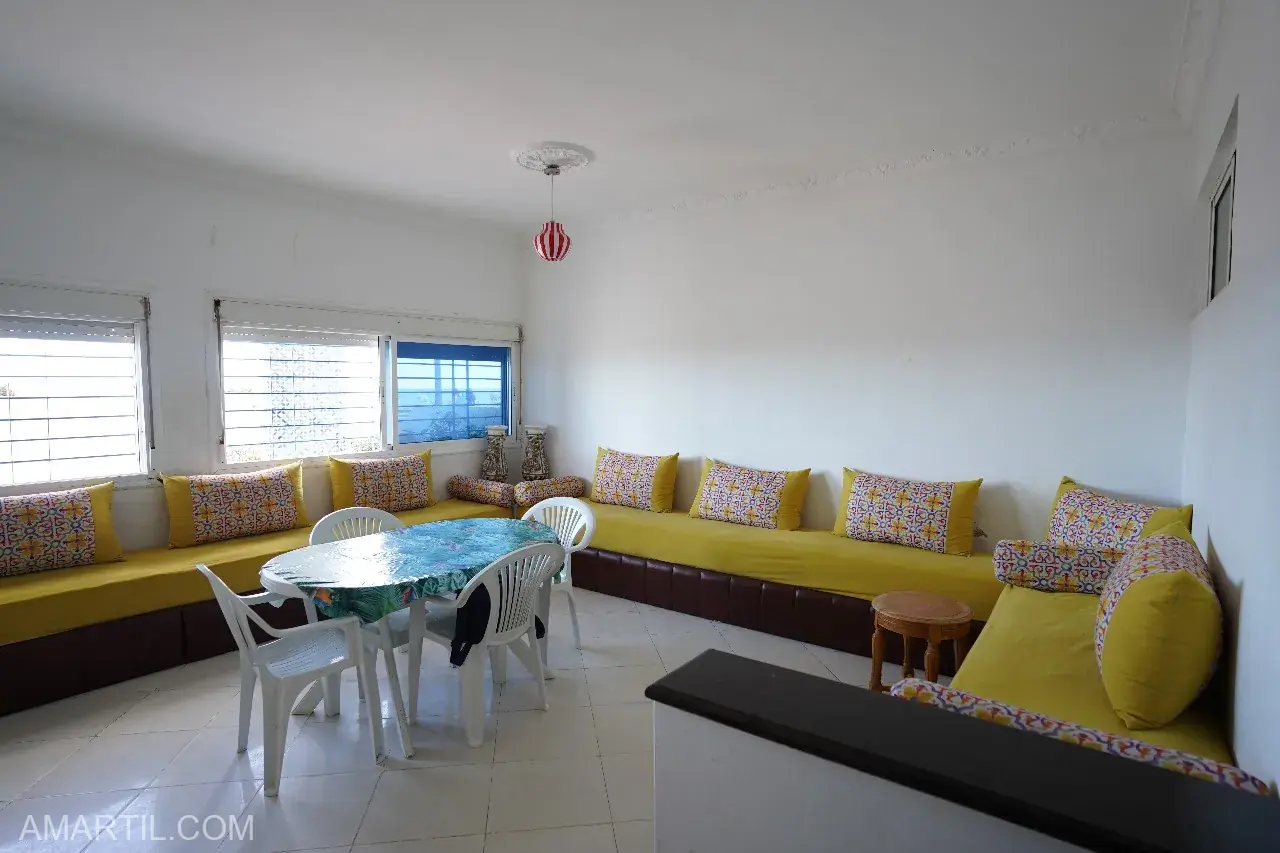 Appartement exceptionnel à louer sur la corniche de Martil d'une superficie 140 m