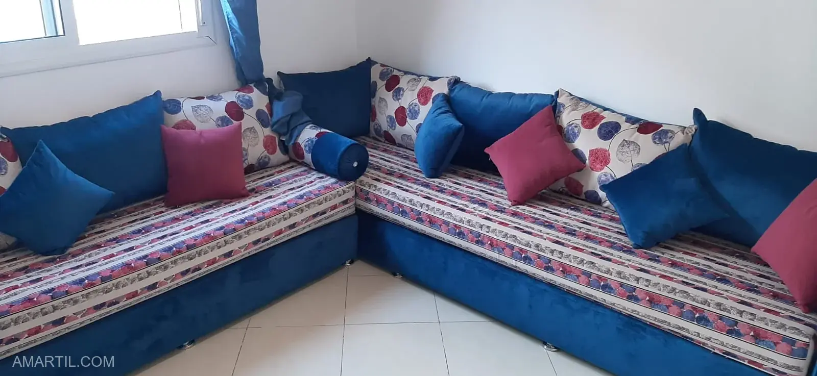 appartement parfait à louer à martil à saada 2 salon 1 chambre 2 balcon 60 mètres 2ème étage