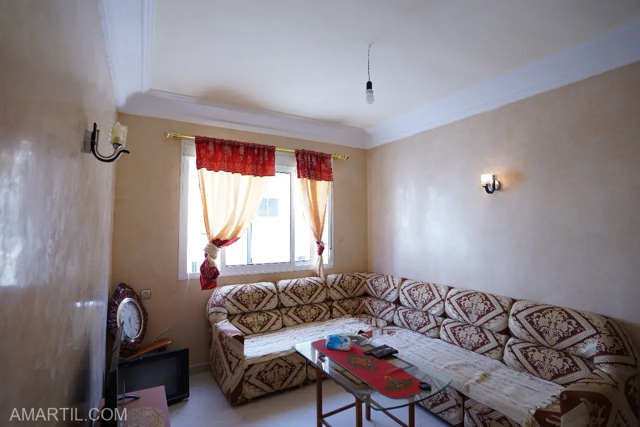 Appartement à louer à martil 2 chambre salon balcon 54 mètres 1 èr étage