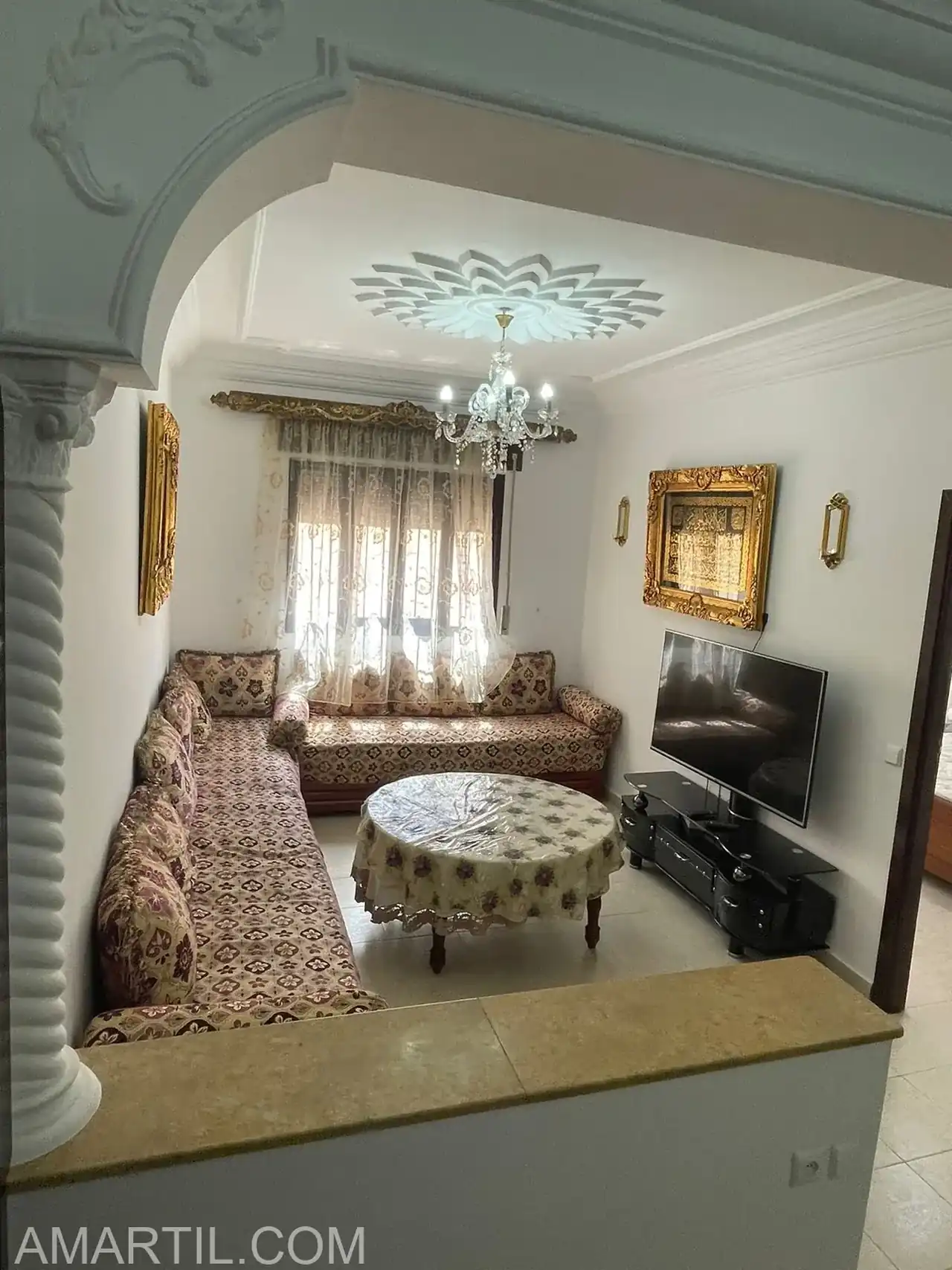 Appartement à louer à Lhouma Jdeda, 2 chambres, salon, 100 mètres carrés, au 3ème étage