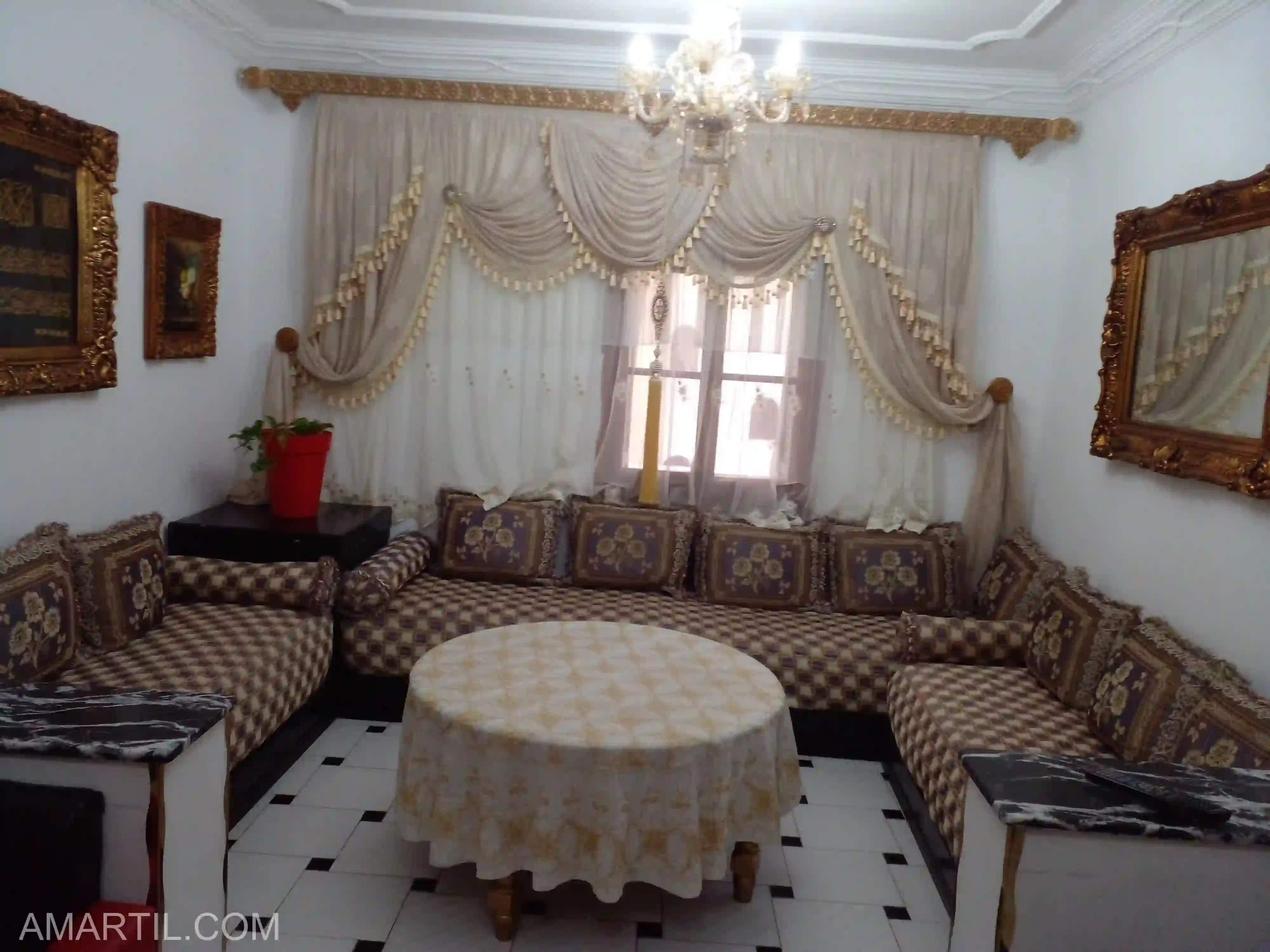 bel appartement à louer à Miramar 2 chambre salon 2 balcon 2ème etg 70 mètres