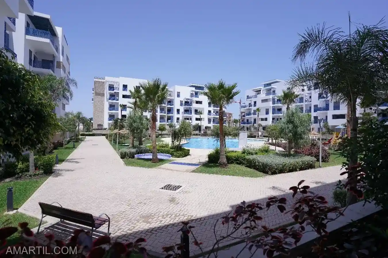 Appartement à louer à Costamar, 2 chambres, salon, terrasse, 98 mètres carrés, au rez-de-chaussée