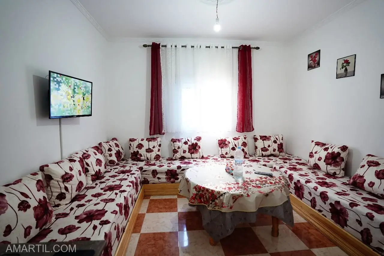 Appartement à louer à loued maleh martil 2 chambre Rez-de-chaussée 80 mètres