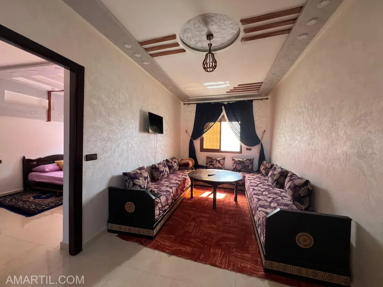 Appartemen à louer à martil à Près lbohor  à lhoma jadida 2 chambre salon 65 mètres
