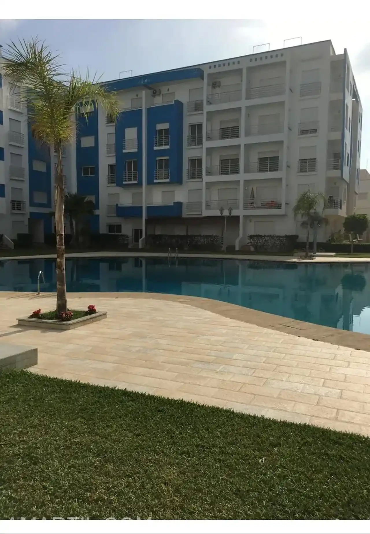 Appartement à Louer à Martil   Résidence Sécurisée avec Piscine  2 Chambres
