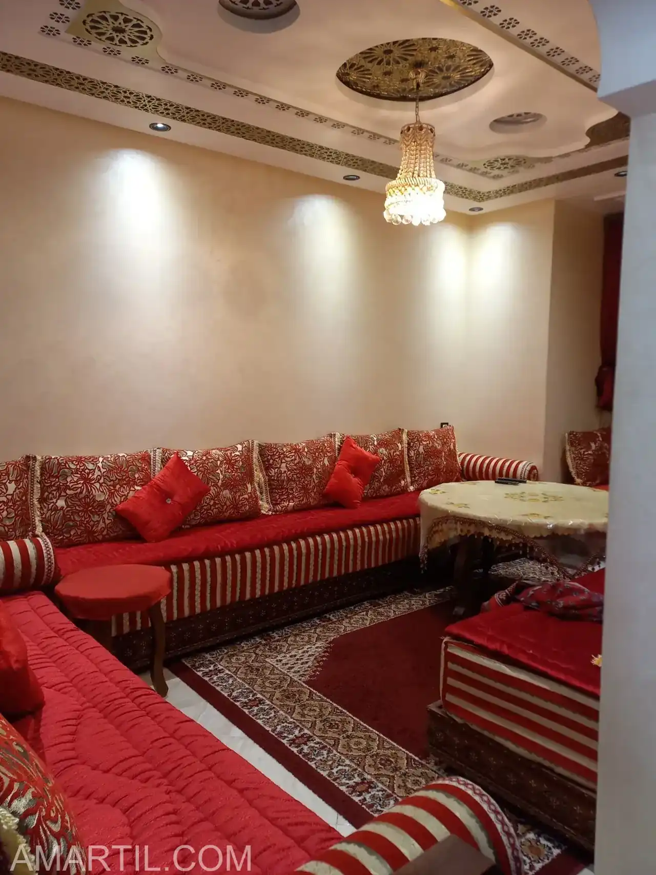 Appartement à louer à Martil, avec deux chambres et un salon 3 étage