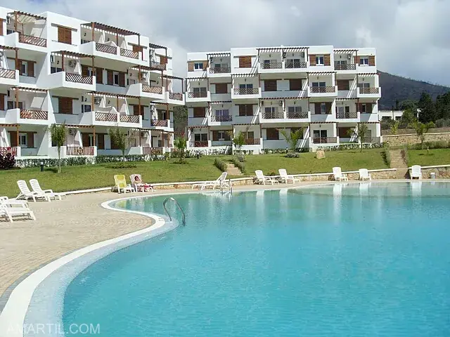 Appartement de standing à louer dans une résidence fermée à Cabo Negro de 70 m